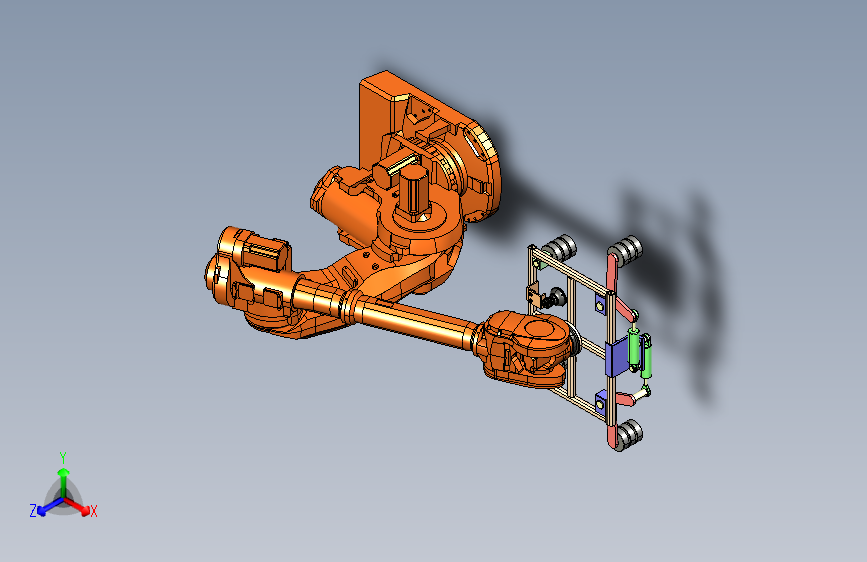 30-机械臂 机器人robot-end-of-arm-tooling-model-4 IGS