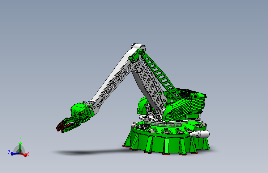 25-机械臂 机器人buba_robotic-arm_cgpdesign SW
