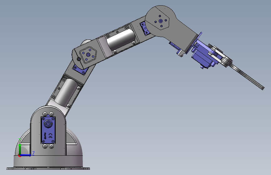 23-机械臂 机器人arduino-braccio-robotic-arm SW STL
