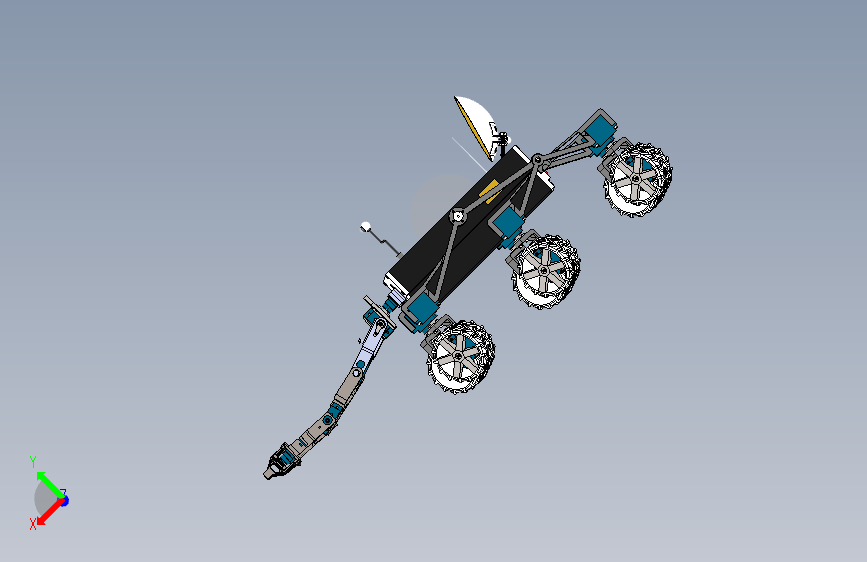21-机械臂 机器人academic-city-mars-rover SW