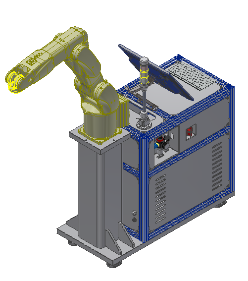14-机械臂 机器人universal-robot-base-1 1 STP