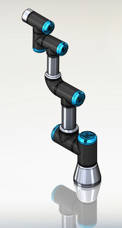 13-机械臂 机器人universal-robot-ur3-1 2 SW