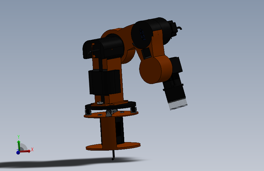 04-机械臂 机器人4 DEGREE OF FREEDOM ROBOT ARM