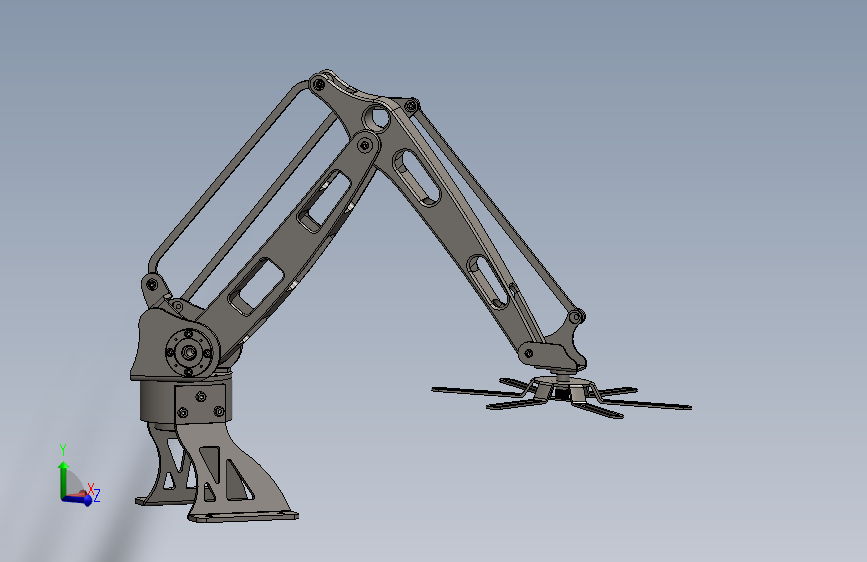133- 码垛机械臂 3D模型   SW12