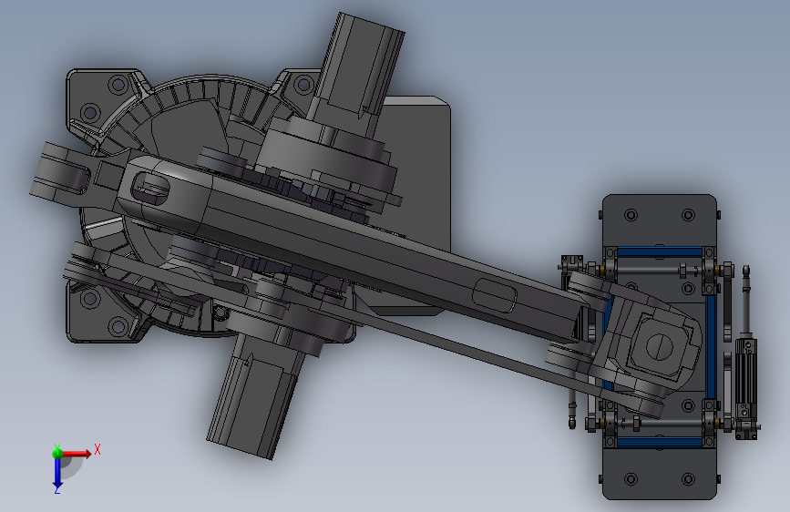 094- 机械手机械臂抓取末端 SW18_SOLIDWORKS 2016_模型图纸下载 – 懒石网