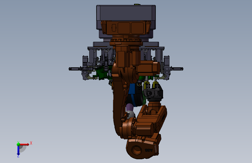 086- 机器人自动焊接工装 SW13_SOLIDWORKS 2013_模型图纸下载 – 懒石网