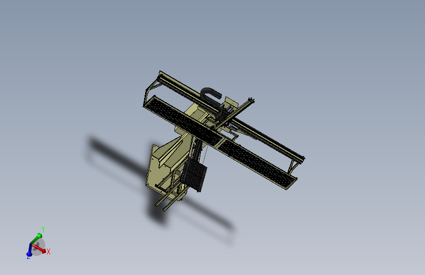 046- 冲床机械手（有参数）  SW12