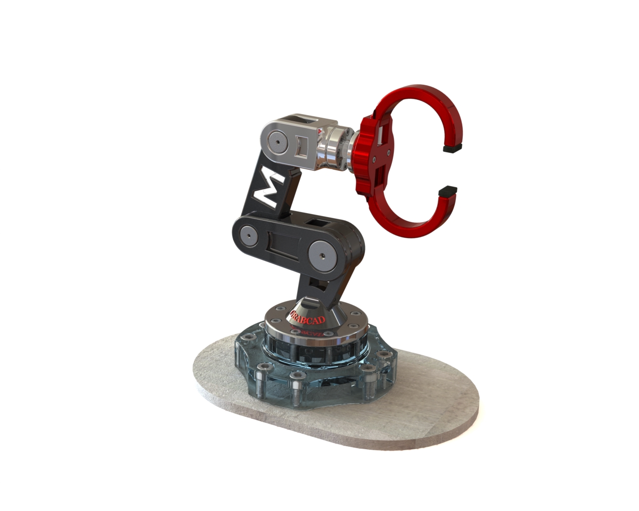 037- Grabcad4m机械臂 SW17