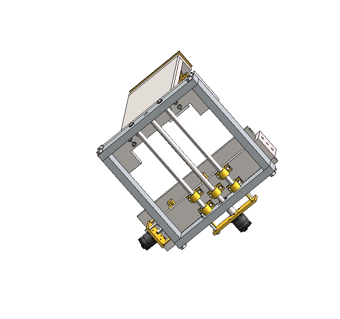 Z0589-小型机床结构三维SW2020无参
