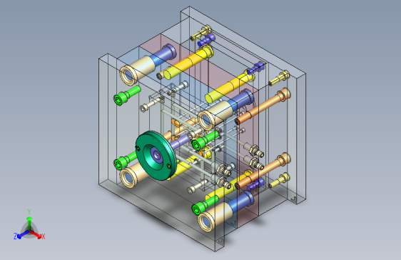 插座保护塞注塑模具课程设计三维Step+CAD+说明书