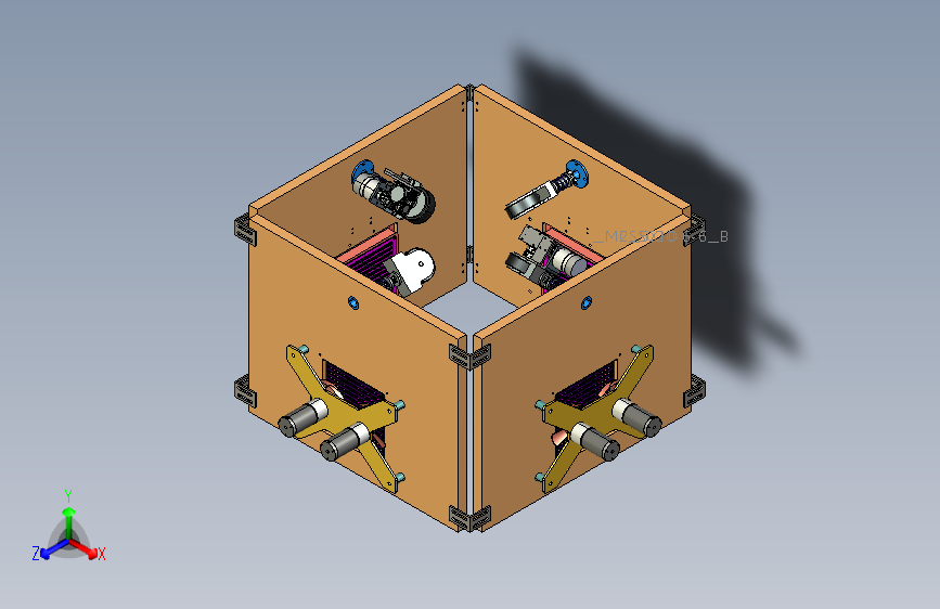 广告清洗机三维ProE5.0带参+CAD