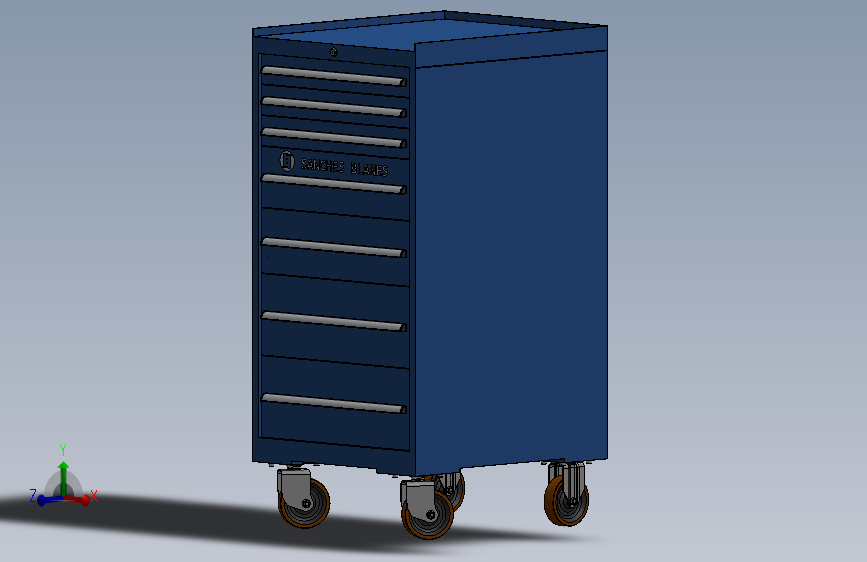 抽屉工具柜
