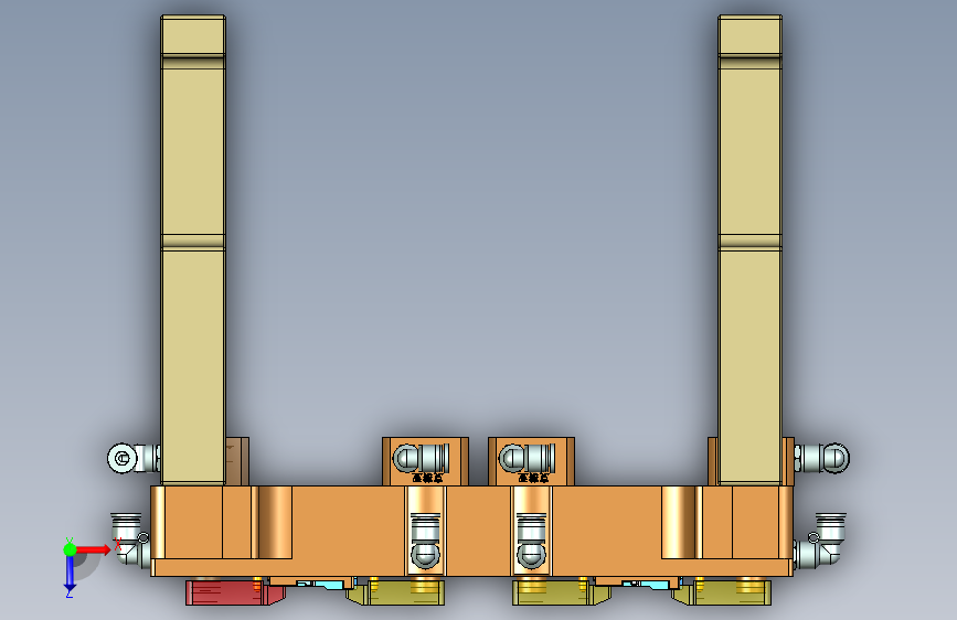 320-0690-CNC0内腔结构加工治具-200120 俯视图