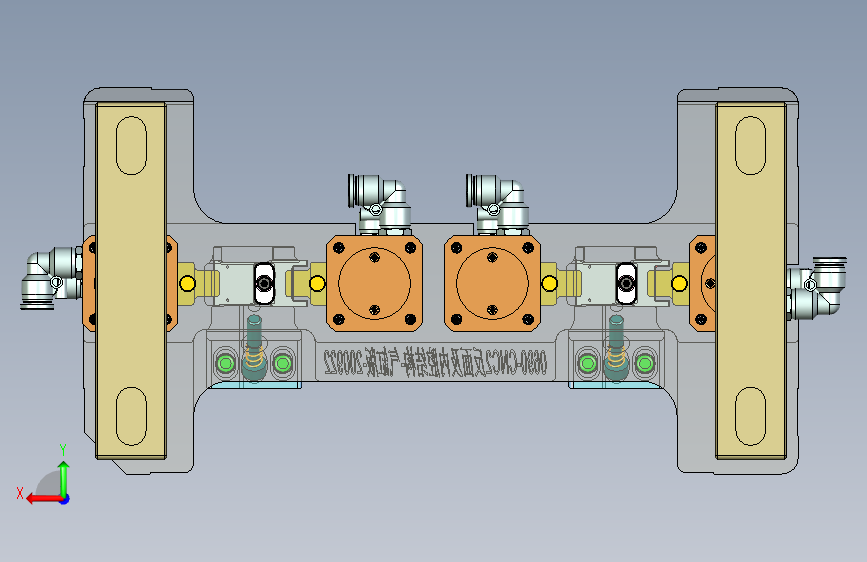 320-0690-CNC2反面及内腔结构加工治具-气缸版-200922_UG NX 10_模型图纸下载 – 懒石网