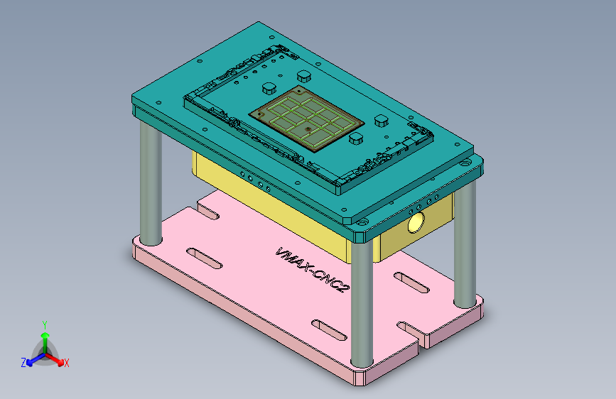 1119-铣高光工装治具模型