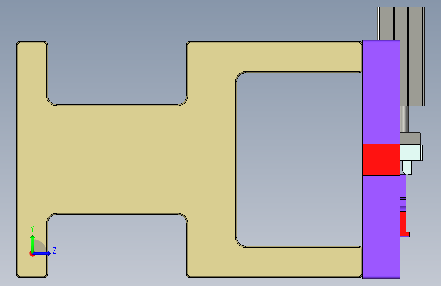A00-0688-CNC1外轮廓及A基准加工治具-20200615 左侧视图