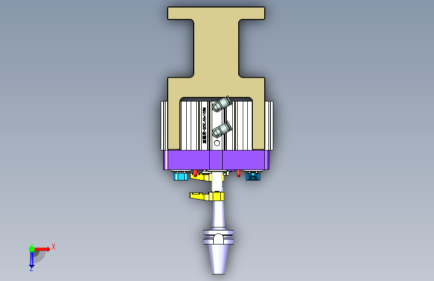 A00-0688-CNC2反面及内腔结构加工治具-20200615 俯视图
