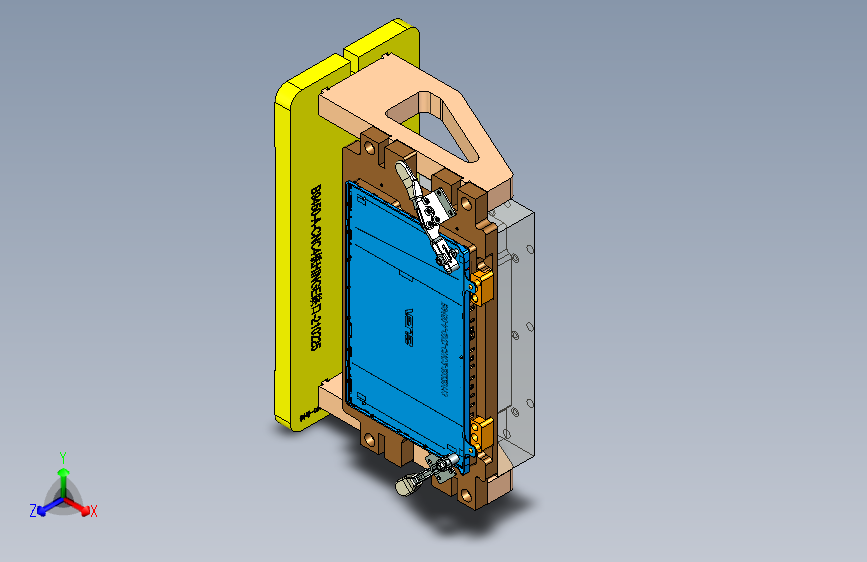 b9450-a-cnc4铣hinge缺口工装治具模型