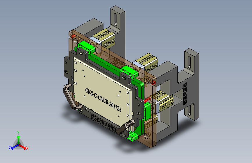 CKS-C-CNC4工装治具模型-201124