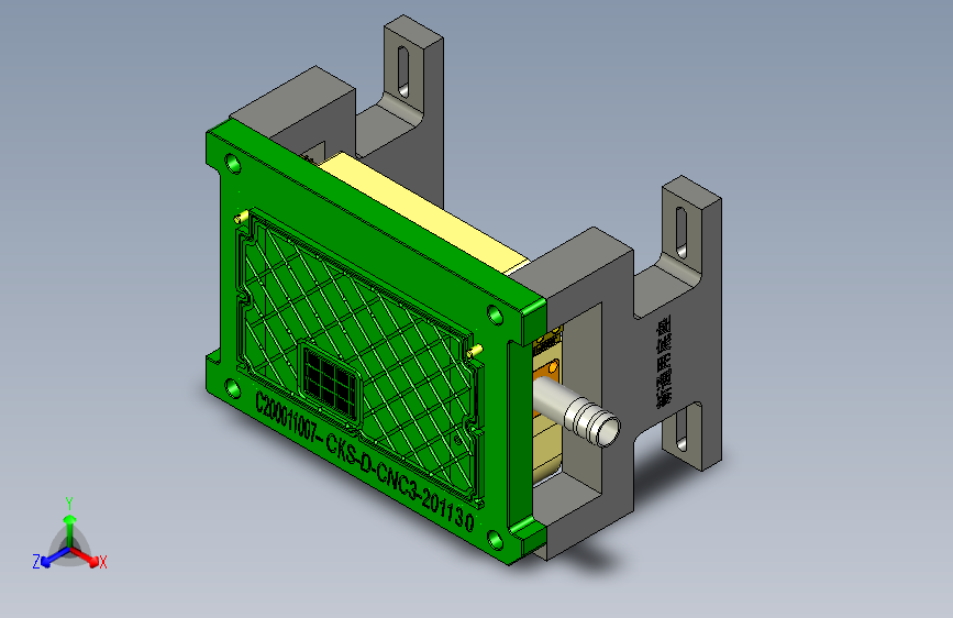 CKS-D-CNC3工装治具模型-201124