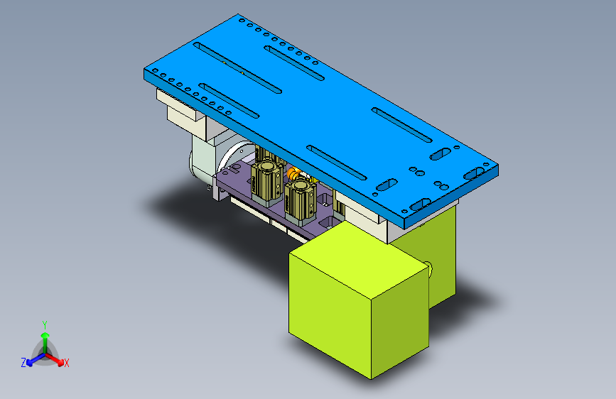 cnc4工装治具模型