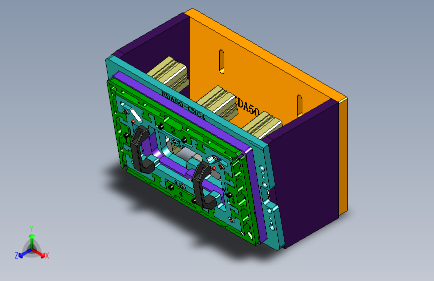 EDA50-CNC4工装治具模型-190115