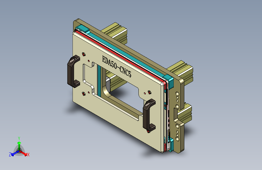 EDA50-CNC5工装治具模型-190329