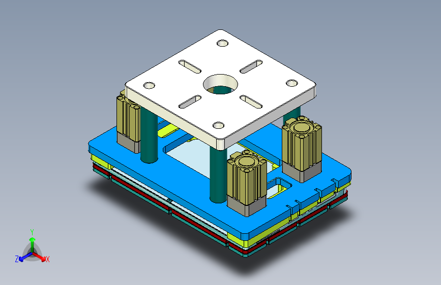 EDA50-CNC6工装治具模型-190515