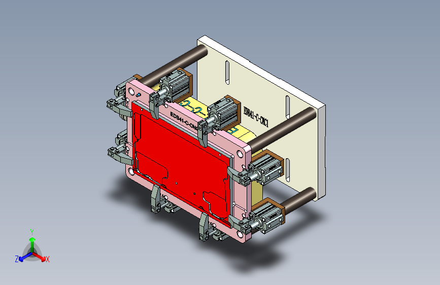 EDB41-C-工装治具模型CNC1-191113