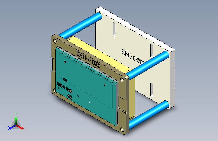 EDB41-C-工装治具模型CNC2-190305