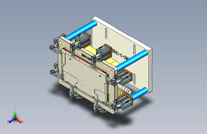 EDB41-C-工装治具模型CNC3-191113