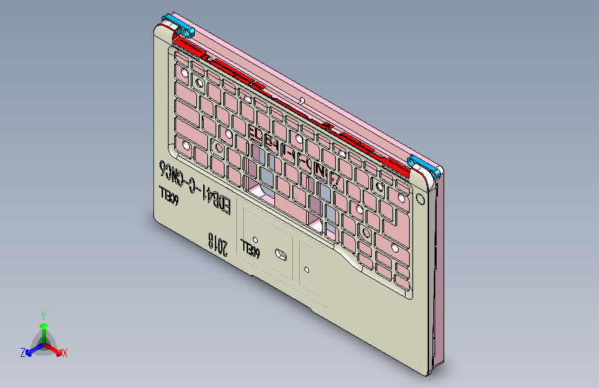 EDB41-C-工装治具模型CNC7-190305