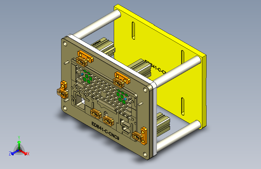 EDB41-C-工装治具模型CNC9-190425