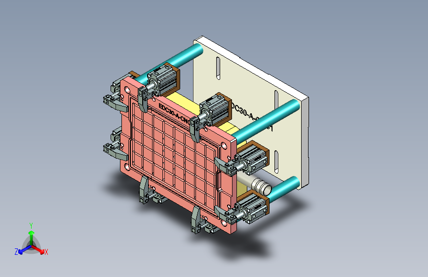 EDC30-A-工装治具模型CNC1-190125