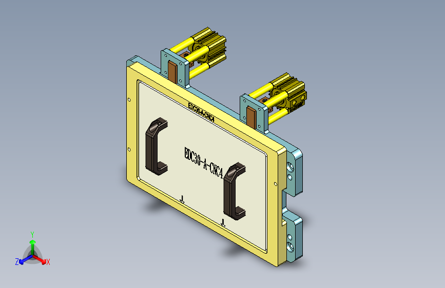 EDC30-A-工装治具模型CNC4-190125