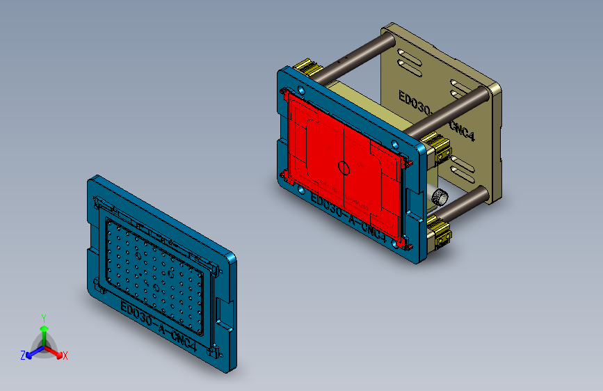 EDO30-A-CNC4工装治具模型-180502