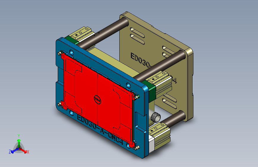 EDO30-A-CNC4工装治具模型-180620