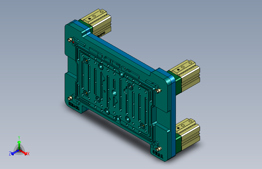 EDO30-A-CNC4工装治具模型-车铣-20181017