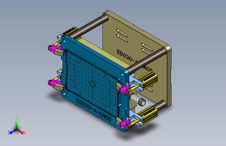 EDO30-A-CNC5工装治具模型-180503