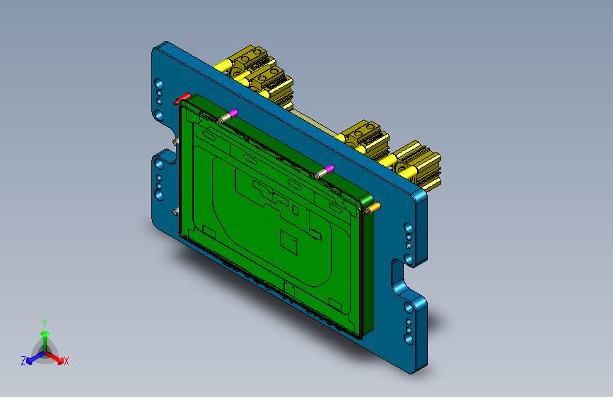 EDO30-A-CNC6工装治具模型-180620