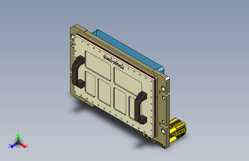 FDQ30-CNC5工装治具模型-190411