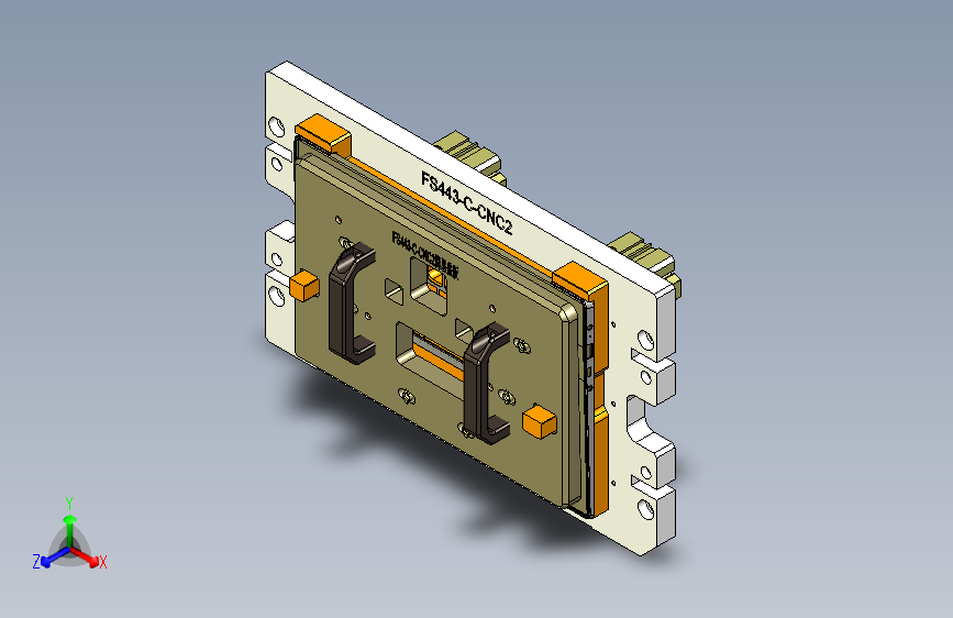 FS443-C-CNC2工装治具模型-190422