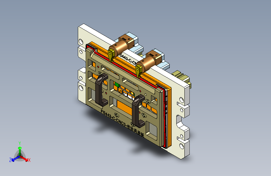 FS443-C-CNC3工装治具模型-190325