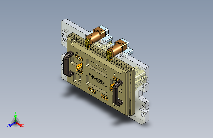 FS443-C-CNC3工装治具模型-191010