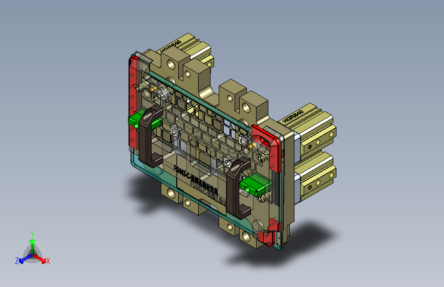 FS443-C-侧孔验证治具工装治具模型-190821