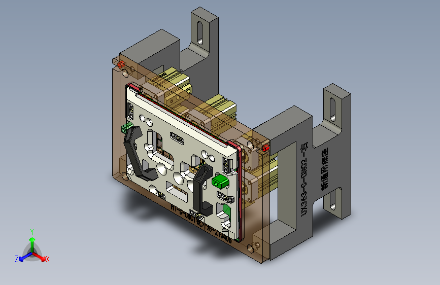 H1-C-CNC1铣外形工装治具模型-210425