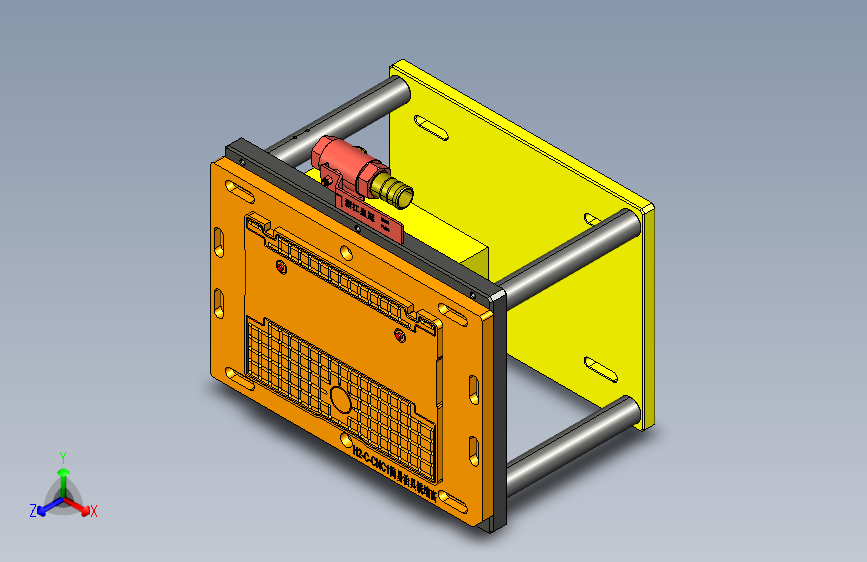 H2工装治具模型-C-CNC1简易治具-211203