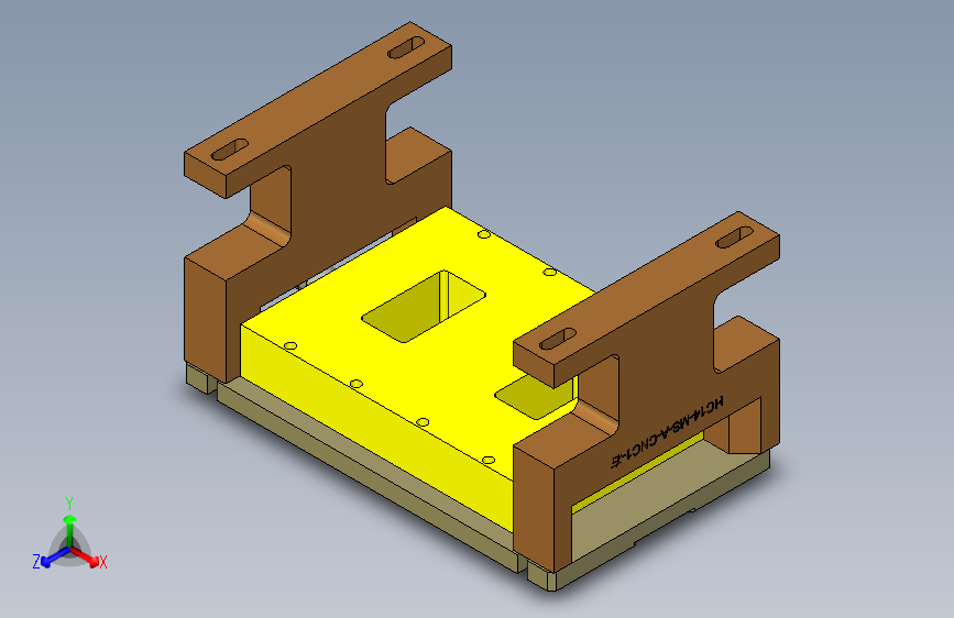 HC14-MS-A-工装治具模型CNC1