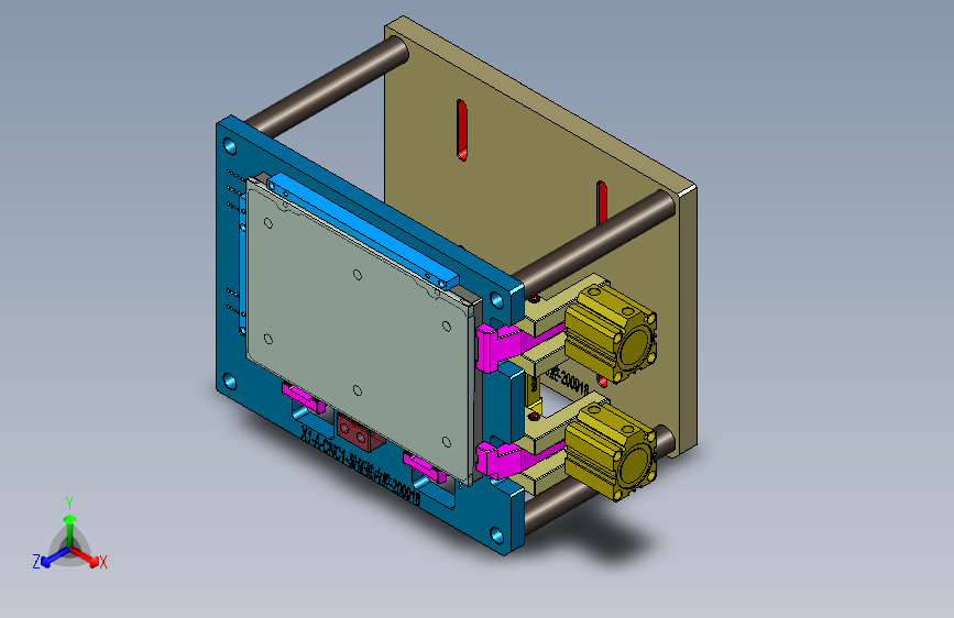 JG1-A-CNC1粗铣内腔工装治具模型-210202