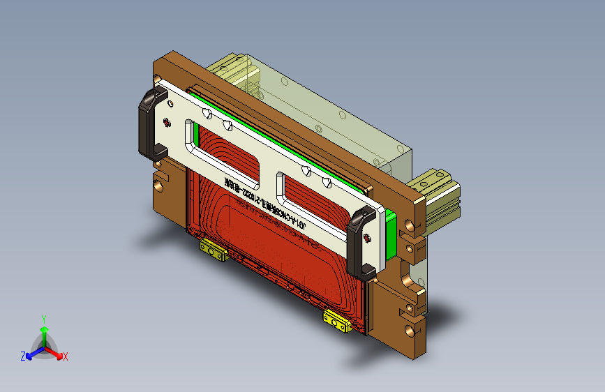 JG1-A-CNC5铣侧孔锻造版工装治具模型-210202